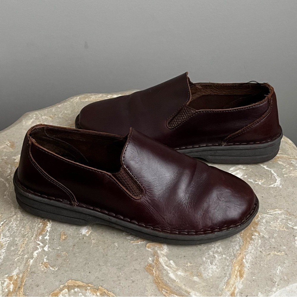Marsh Landing Brown Leather Shoes Women’s 7.5 Loafers